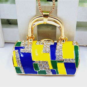 Handbag Crystal Pendant